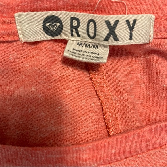 Roxy Woman’s Pink Half Sleeve Scoopneck Shirt - Picture 6 of 7